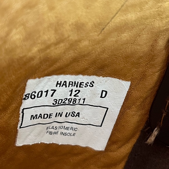 Men’s Orvis engineer harness boots made in USA - Picture 11 of 12